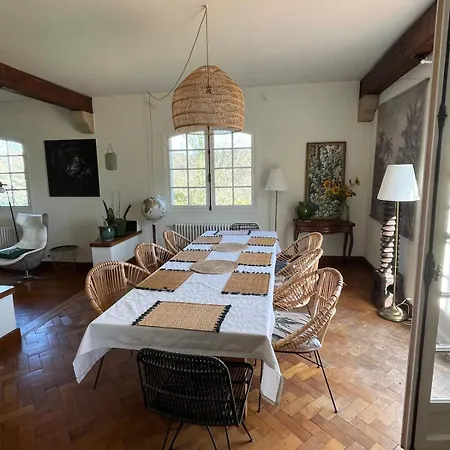 Charming House, Pool And Pyrenees View Gan